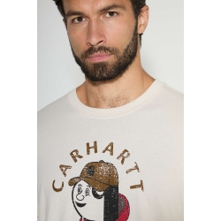 Koszulka Carhartt Lightweight Active Jac Graphic - Oat Milk